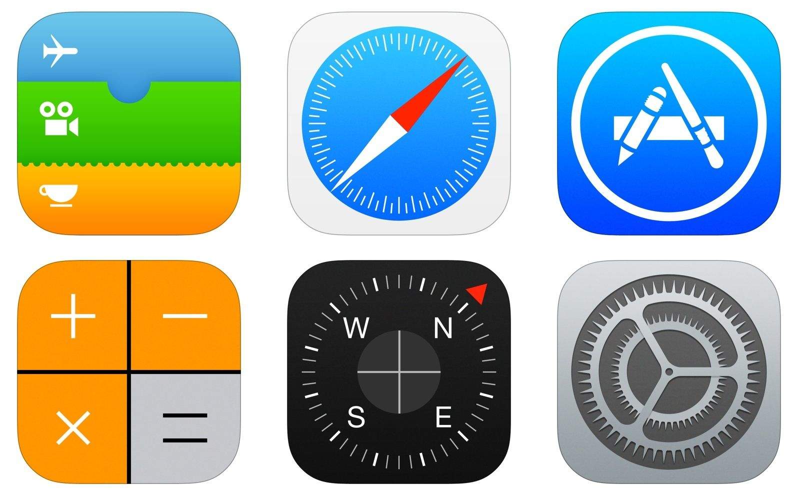 Apple app icons
